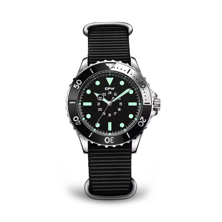 Reloj de Campo Táctico Estilo Buceo
