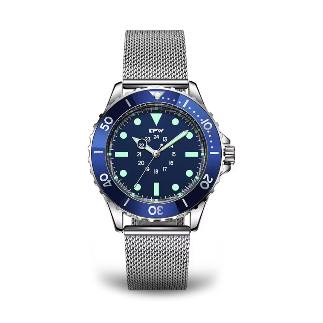 Reloj de Campo Táctico Estilo Buceo