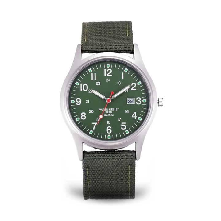 Reloj de Pulsera Casual con Inspiración Militar