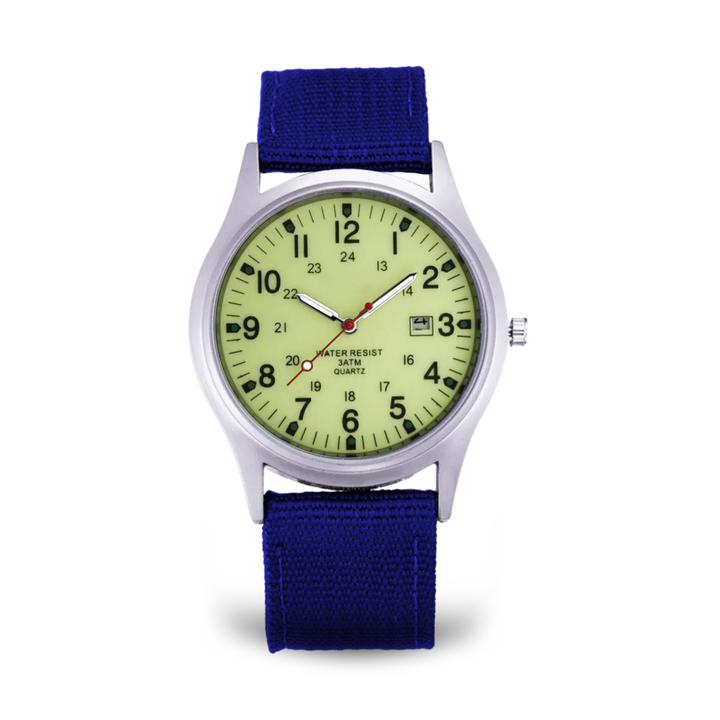Reloj de Pulsera Casual con Inspiración Militar