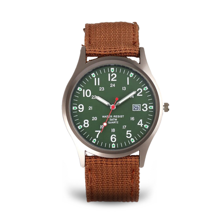 Reloj de Pulsera Casual con Inspiración Militar