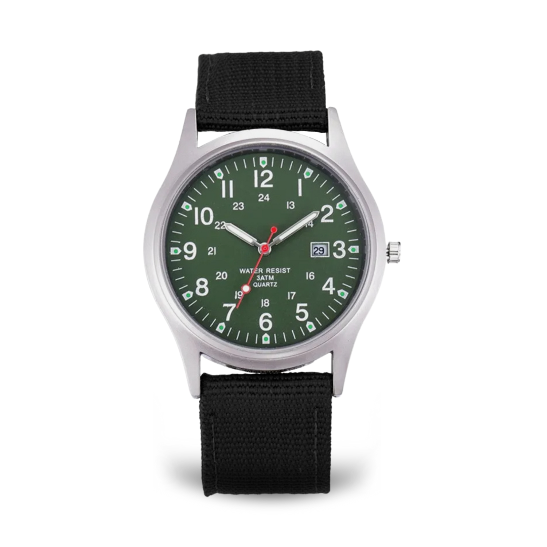 Reloj de Pulsera Casual con Inspiración Militar